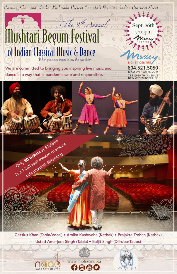 9th Annual Mushtari Begum Festival of Indian Classical Music and Dance ...