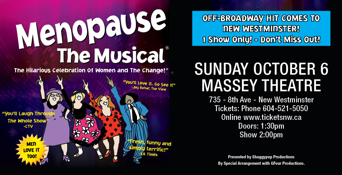 Shaggypup Productions presents Menopause The Musical